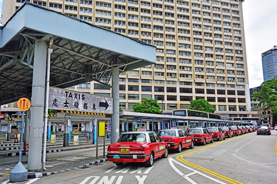 香港街景 香港尖沙咀