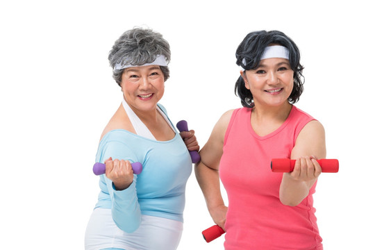 老年女性运动健身