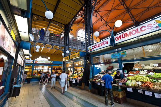布达佩斯中央大市场