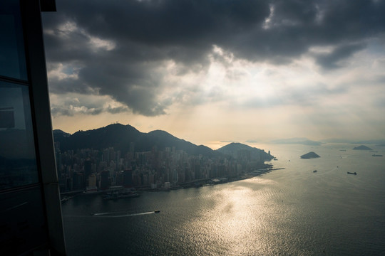 高视角看香港城市景观