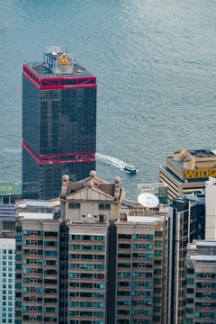 高视角看香港城市景观