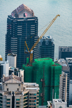 高视角看香港城市景观