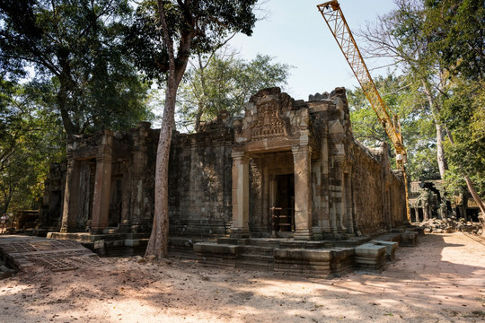 柬埔寨的吴哥窟