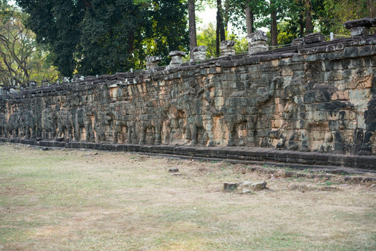 柬埔寨的城墙