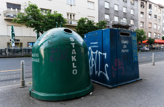 萨格勒布克罗地亚城市景观