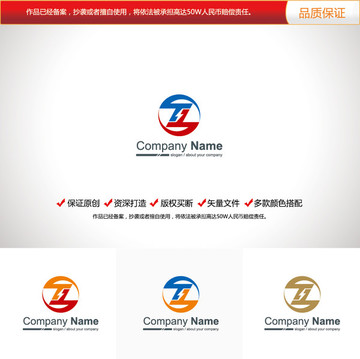 原创设计字母TS标志LOGO