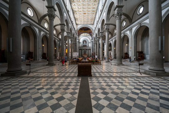 意大利佛罗伦萨圣·洛伦佐教堂