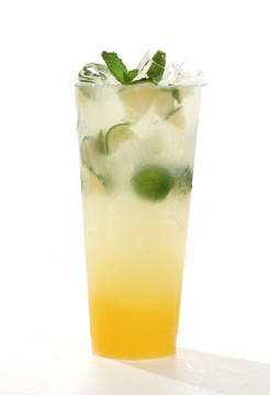 青柠冰茶