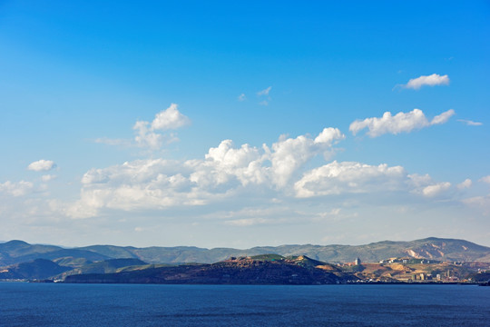 湖畔美景