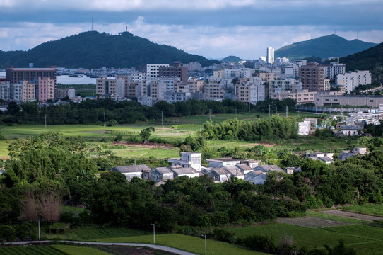 岭南田园风光 绿色田园 乡村