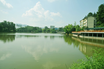 丁山湖避暑  綦江丁山湖