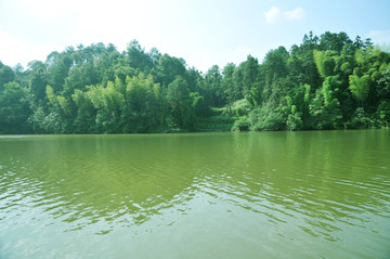 綦江丁山湖图片