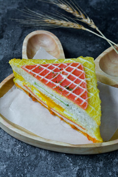 鸡蛋三明治 鸡蛋 三明治 快餐