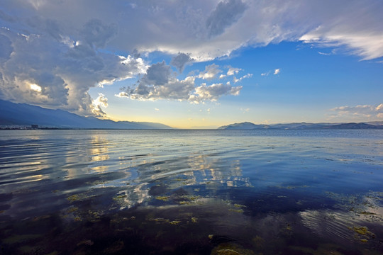 湖景 洱海风光