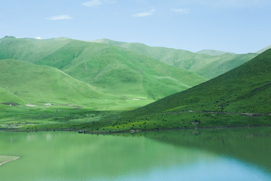 高原湖泊