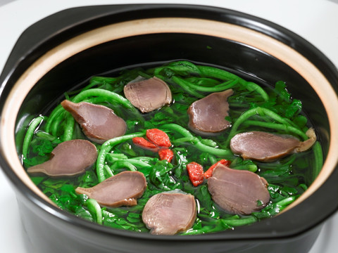 蔬菜鸡胗