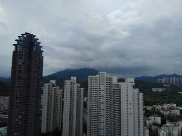 远眺梧桐山
