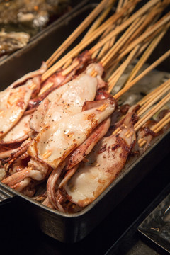 鱿鱼串