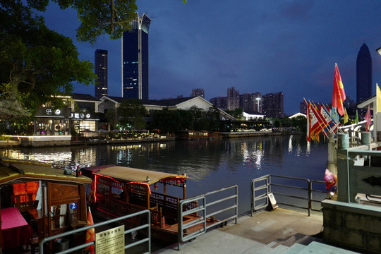 温州南塘街夜景 南塘街夜景