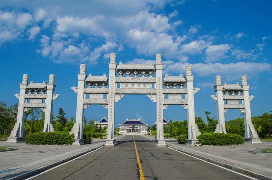 敦化六鼎山风景区清祖祠