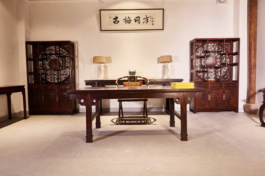 中式家具书桌
