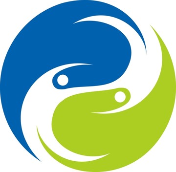 手牵手人物LOGO