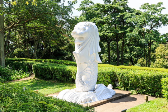 花芭山 鱼尾狮