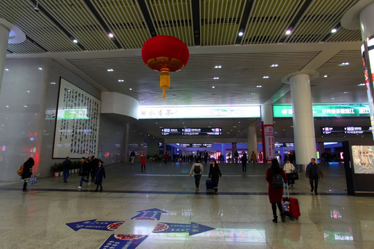 杭州 东站 地标建筑 火车站