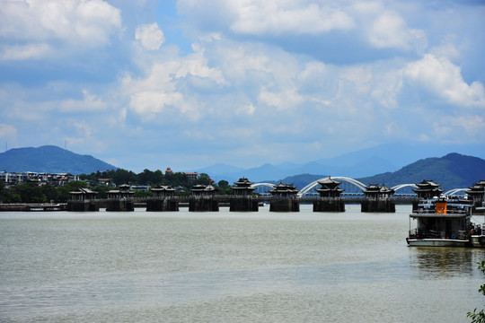 韩江风景 潮州韩江 韩江流域