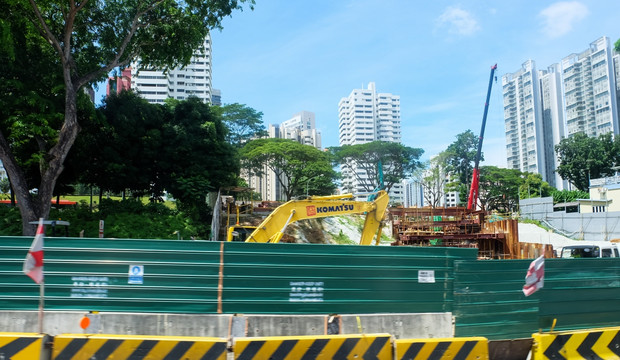 新加坡 道路施工