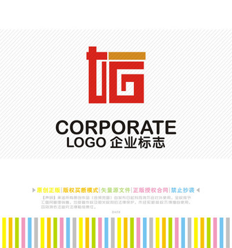 TG字母logo