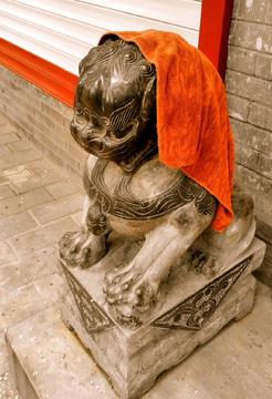 老北京石狮子