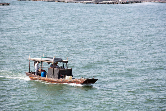 钦州港 渔船
