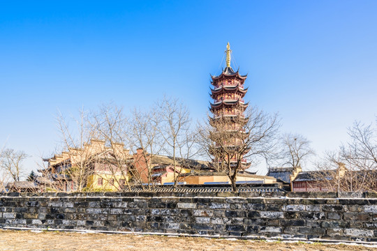 明城墙和鸡鸣寺