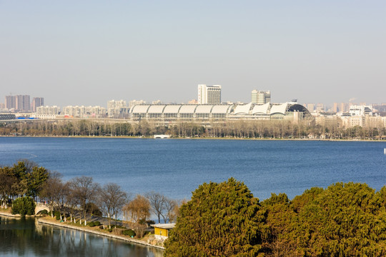 玄武湖冬季景观