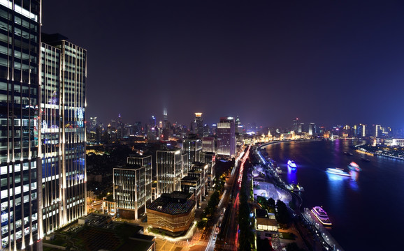 上海城市夜景