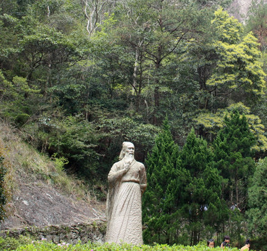 雁荡山徐霞客雕像