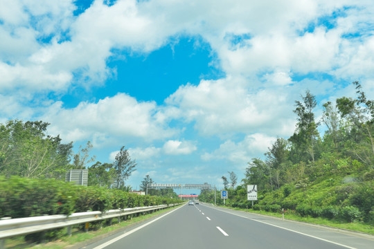 海南风光 高速路