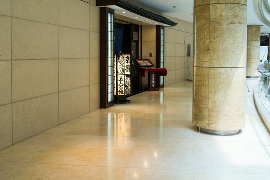 北京饭店 大堂石材装饰