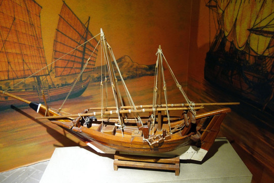 苏哈尔 船模