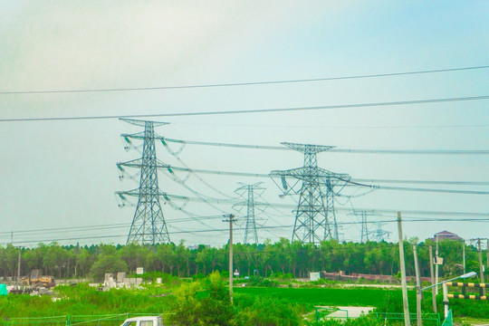 电网电力工业 电力铁塔 输电