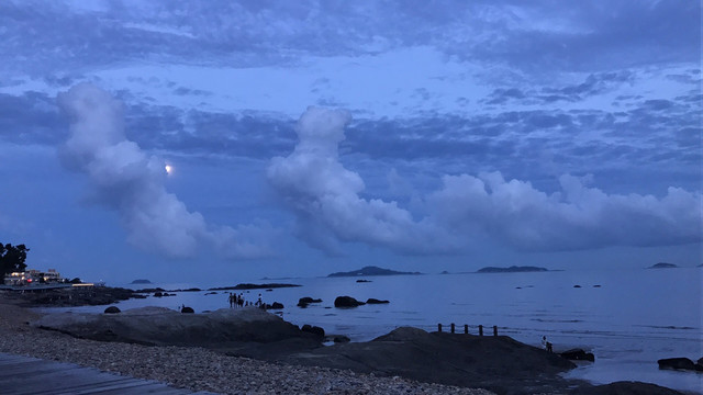 环岛路夜景