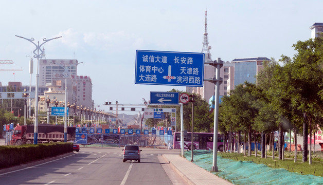 白银市区道路