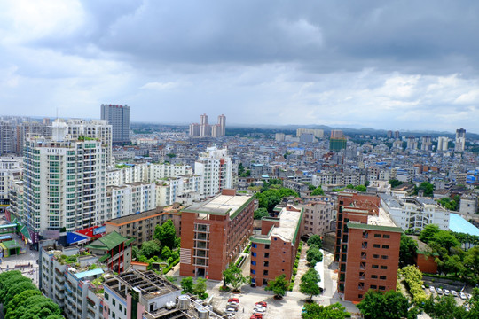 钦州建筑风光