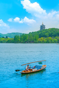 西湖雷峰塔