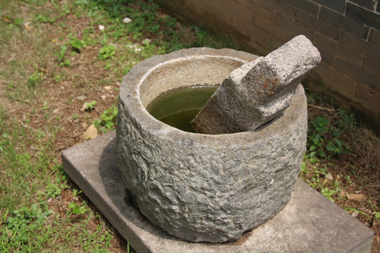 石雕 石缸