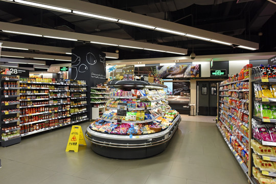 进口食品超市 超市内景