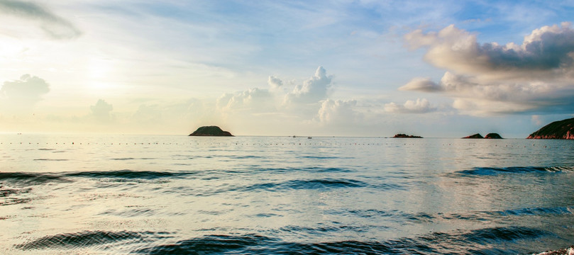 海岛风光 高清 长画幅