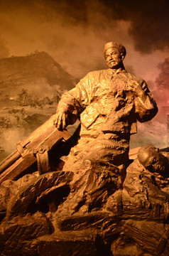 甲午战争英雄雕像