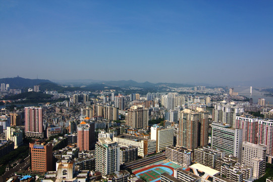 惠州西湖城市风光